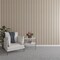 Ekena Millwork 48H x 3/8T Adjustable Wood Slat Wall Panel Kit w/ 3W Slats, Red Oak contains 15 Slats SWW60X48X0375RO - alternate 1